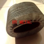 High Frequency Welding Helical Oval Fin Tube
